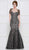 Marsoni by Colors - M259 Embroidered Sweetheart Trumpet Gown