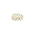 Amethyst Stackable Ring Band in 18K Yellow Gold