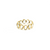 Amethyst Stackable Ring Band in 18K Yellow Gold