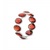 Tresor Collection - Gemstone Eternity Oval Faceted Ring Band in 18K Yellow Gold