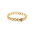 London Blue Topaz Bangle Bracelet in 18k Yellow Gold