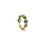 London Blue Topaz Stackable Ring Band in 18k Yellow Gold