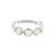 Tresor Collection - Gemstone Stackable Faceted Round Ring In 18K Yellow Gold