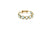 Gemstone Stackable Ring Band in 18K Yellow Gold