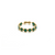 Gemstone Stackable Ring Band in 18k Yellow Gold