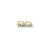 Blue Topaz Double Finger Ring In 18k Yellow Gold