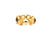 Citrine Stackable Ring Band in 18K Yellow Gold