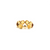 Gemstone Stackable Ring Band in 18K Yellow Gold