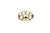 Rainbow Moonstone Stackable Ring Bands In 18K Yellow Gold