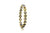 Labradorite Round Cab Bangle In 18K YG