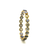 Rainbow Moonstone Bangle In 18K Gold Yellow Gold