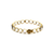 18Kt Yellow Gold Bracelet With Rainbow Moonstone