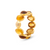 Tresor Collection - Gemstone Stackable Cabochon Oval Ring In 18k Yellow Gold
