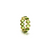 Gemstone Stackable Ring Bands With Adjustable Shank In 18k Yellow Gold