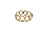 Rainbow Moonstone Oval Ring Band In 18k Yellow Gold