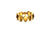 Citrine Stackable Ring Band in 18K Yellow Gold