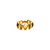 Sky Blue Topaz Stackable Ring Bands in 18K Yellow Gold