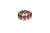 Rhodolite Stackable Ring Bands In 18k Yellow Gold