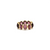 Sky Blue Topaz Stackable Ring Bands in 18K Yellow Gold