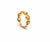 Citrine Gemstone Ring Band in 18k Yellow Gold