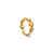 Gemstone Ring Band in 18k Yellow Gold
