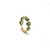 Gemstone Ring Band in 18k Yellow Gold