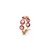 Gemstone Ring Band in 18k Yellow Gold