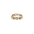 Gemstone Stackable Ring Band in 18K Yellow Gold