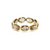 Tresor Collection - Gemstone Stackable Ring Band in 18K Yellow Gold