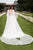 Rachel Allan Bridal - Lace Gown with Detachable Cape Sleeve M613 in white