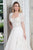 Rachel Allan Bridal - Lace Embellished Ballgown With Jacket M618 in White and Pink