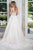 Rachel Allan Bridal - Lace Embellished Ballgown With Jacket M618 in White and Pink