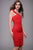 One-Shoulder Bandage Knee-Length Dress M626