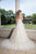 Rachel Allan Bridal - Strapless Jewel Appliqued Bridal Ballgown M633 in White