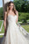 Rachel Allan Bridal - Strapless Jewel Appliqued Bridal Ballgown M633 in White