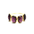 Tresor Collection - Rhodolite Stackable Ring Band With Adjustable Shank in 18K Rhodolite