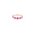 Ruby Smooth Rd.Ring in 18k YG