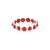 Tresor Collection - Gemstone Eternity Stackable Ring in 18k Yellow Gold Ruby