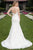 Rachel Allan Bridal - Embroidered Bodice Trumpet Overskirt Gown M642 in White