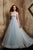 Rachel Allan - M644 Sleeveless Beaded Bodice Tulle Wedding Gown in Ivory/Light Blue
