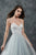 Rachel Allan - M644 Sleeveless Beaded Bodice Tulle Wedding Gown in Ivory/Light Blue