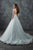 Rachel Allan - M644 Sleeveless Beaded Bodice Tulle Wedding Gown in Ivory/Light Blue