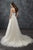 Rachel Allan - M648 Lace Appliqued Strapless Bridal Gown in Ivory and Champagne