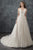 Rachel Allan - M651 Sleeveless Sequin Underlay Wedding Dress in Ivory and Nude