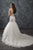 Rachel Allan - M652 Beaded Lace Applique Mermaid Wedding Gown in Ivory/Sand