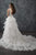 Rachel Allan - M654 Mermaid Wedding Gown with Detachable Train in Ivory and Champagne 