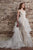 Rachel Allan - M654 Mermaid Wedding Gown with Detachable Train in Ivory and Champagne 