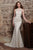 Rachel Allan - M656 Classy Crochet Lace Mermaid Wedding Dress in White and Neutral