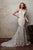 Rachel Allan - M658 Illusion Jewel Mermaid Bridal Gown in White and Neutral