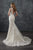 Rachel Allan - M658 Illusion Jewel Mermaid Bridal Gown in White and Neutral
